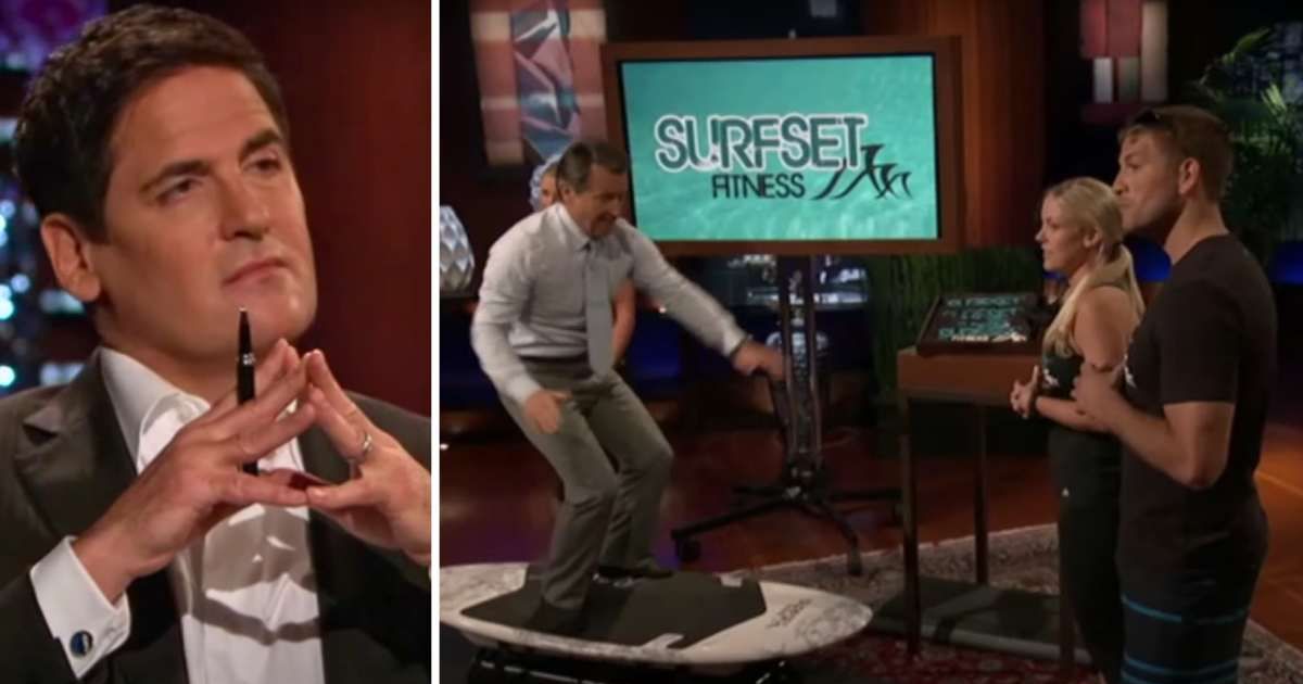Mark Cuban gives bold ultimatum after ‘Shark Tank’ founders make Sharks try their wild workout device on-air