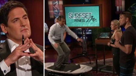 Mark Cuban gives bold ultimatum after ‘Shark Tank’ founders make Sharks try their wild workout device on-air