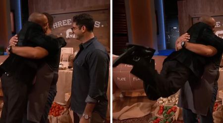 Overexcited 'Shark Tank' contestant picks up Daymond John off the ground after sealing a $200K deal 