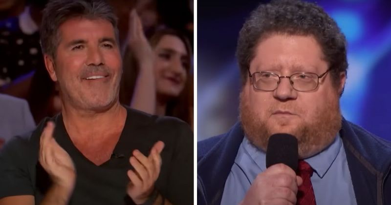 Nervous ‘AGT’ comedian turns anxiety into laughs and wins over Simon Cowell with self-deprecating jokes
