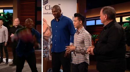 NBA star walks into ‘Shark Tank’ mid-pitch — and helps founder score $250K deal for his unique shirt brand
