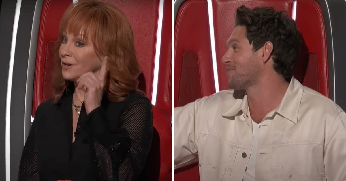 Screenshot of Reba McEntire and Niall Horan from an episode of 'The Voice' (Cover Image Source: YouTube | The Voice)