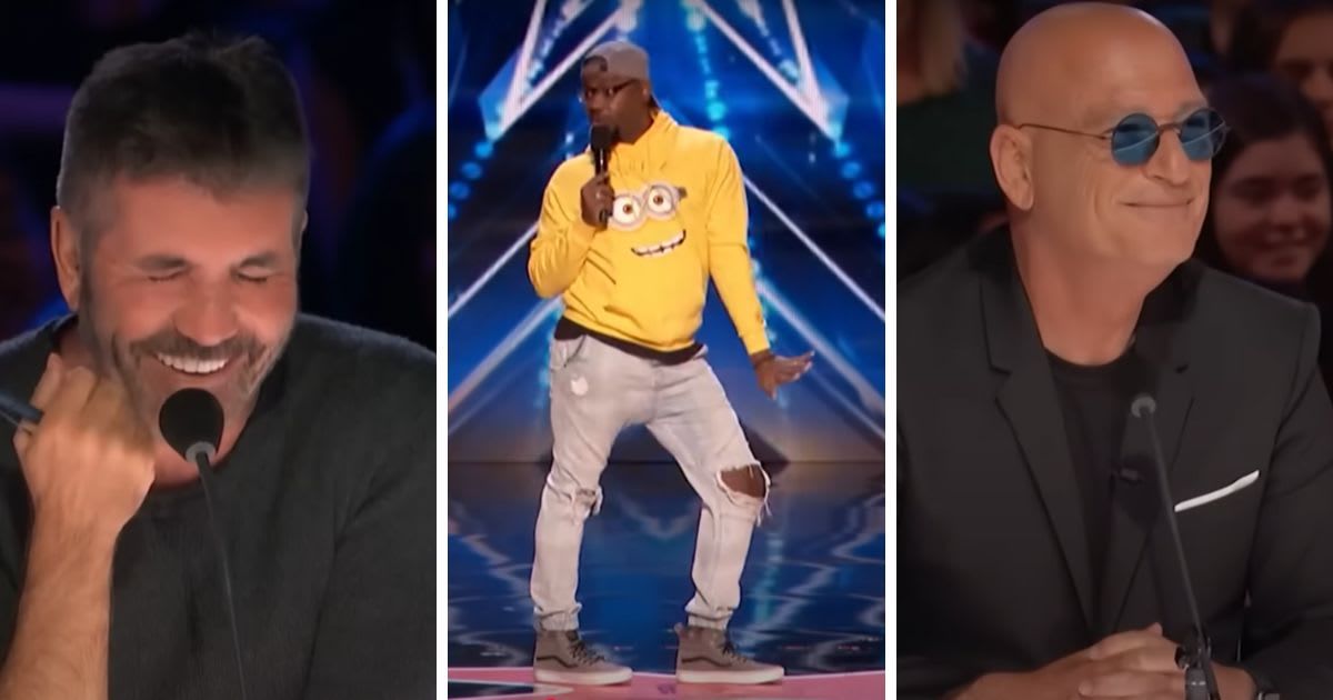 ‘AGT’ comic turns his audition into a laugh riot — and even Simon Cowell couldn’t keep a straight face