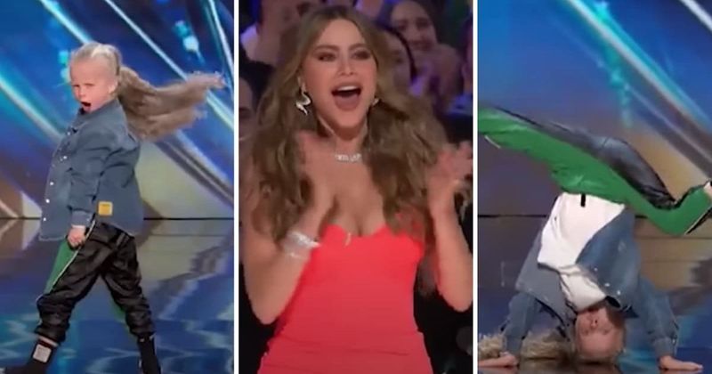 7-year-old hip-hop dancer owns ‘AGT’ with perfect backflips and killer expressions — and wins over judges