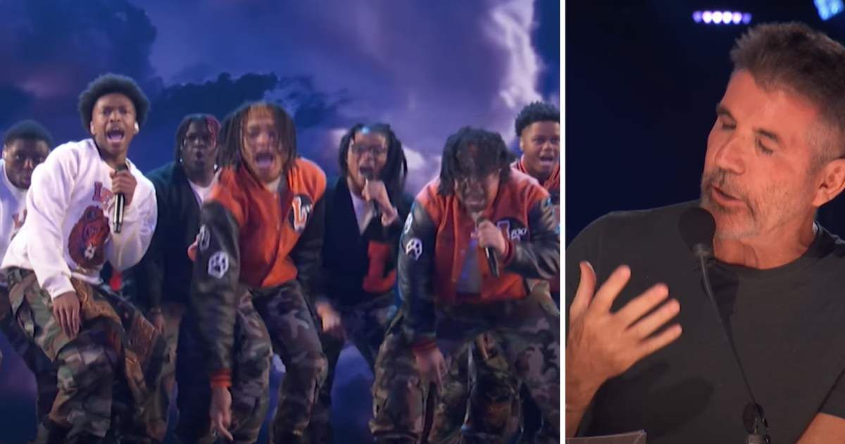 'AGT' judges get emotional as high school choir brings down the house with powerful rendition of 'Believer'