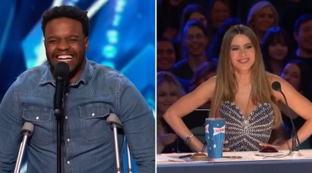Injured comedian limps onto ‘AGT’ with crutches, delivers pure comedy gold — and leaves judges cackling