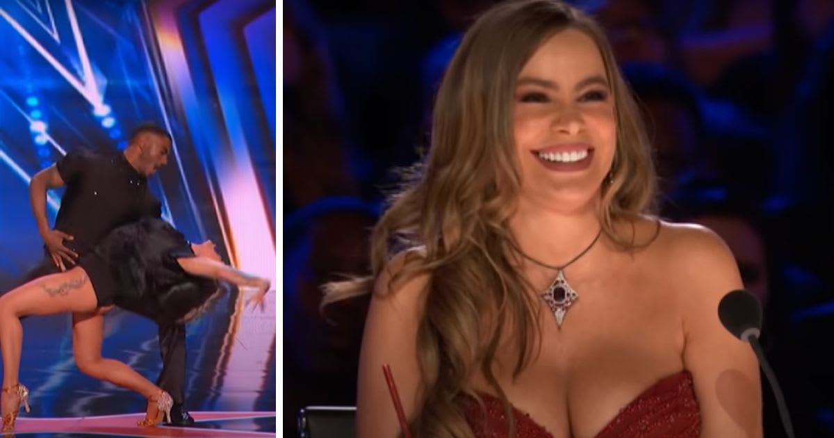 Colombian dance duo lit up the 'AGT' stage with a salsa routine that had Sofia Vergara dancing in her seat
