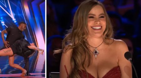Colombian dance duo lit up the 'AGT' stage with a salsa routine that had Sofia Vergara dancing in her seat
