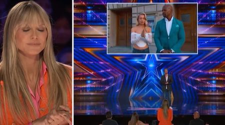 Mentalist couple drop jaws as they read Heidi Klum’s mind from outside ‘AGT’ building in wild TV moment
