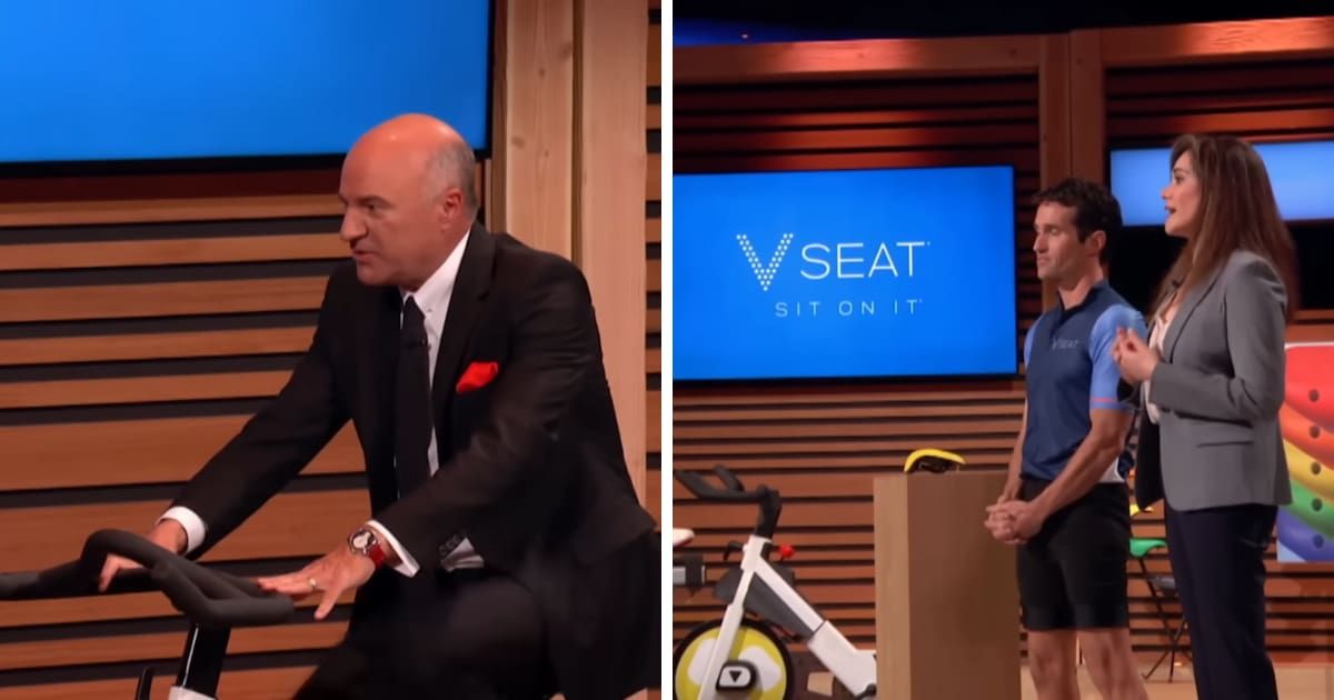 ‘Shark Tank’ founders make Kevin O’Leary ride bike during wild pitch — and still walk away with huge deal
