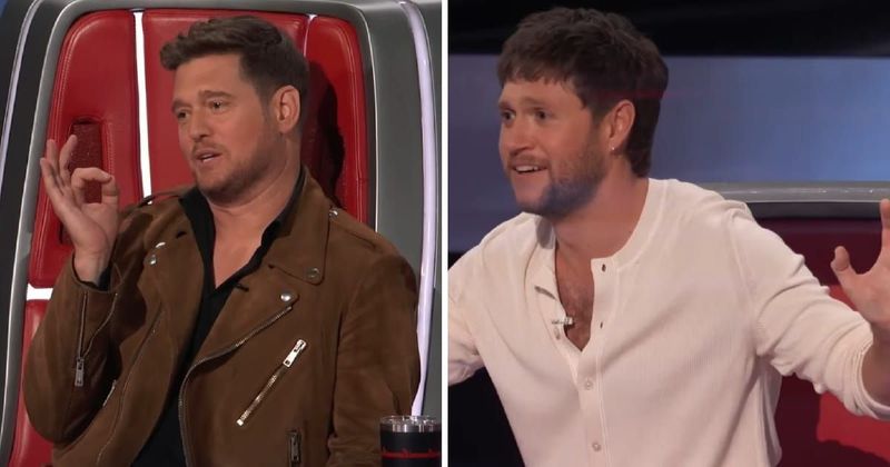 ‘The Voice’ drops season 28 sneak peek — and what Michael Bublé does to Niall Horan has everyone laughing 