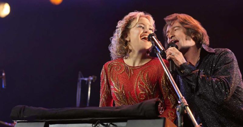 Hugh Jackman looks totally unrecognizable with wild sideburns and long hair in new movie starring Kate Hudson