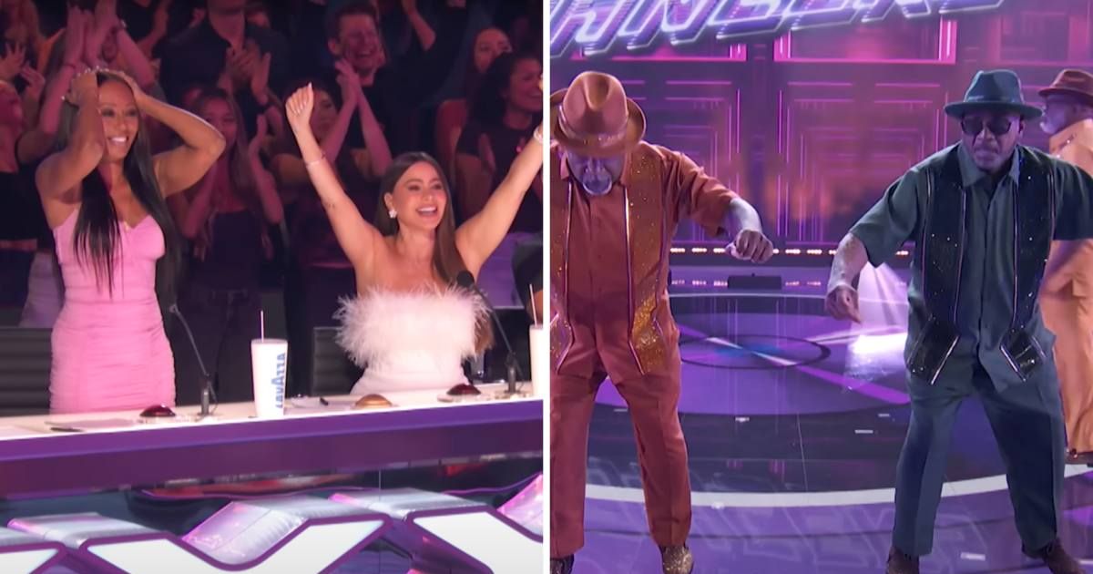 ‘AGT’ judges jump to their feet as high school pals defy age and deliver electrifying funk-filled dance