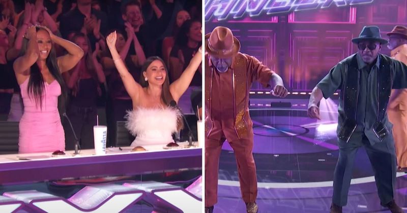 ‘AGT’ judges jump to their feet as high school pals defy age and deliver electrifying funk-filled dance