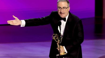 Emmys 2025 bleep John Oliver as he goes off-script and drops F-bombs in wild speech: ‘That is a lot of...’