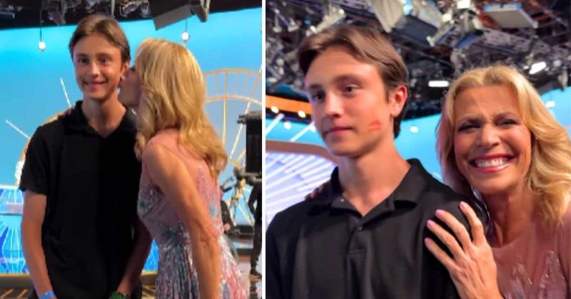 Vanna White recreates sweet moment with a 15-year-old on ‘Wheel of Fortune’ 36 years after kissing his father