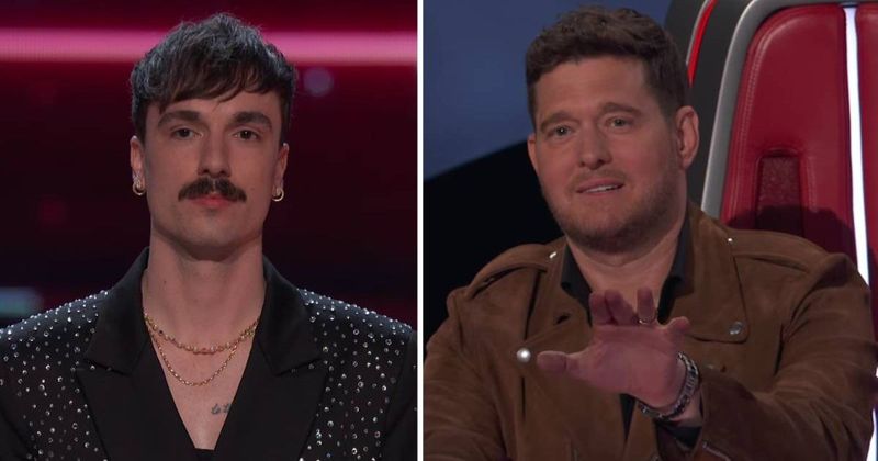 ‘The Voice’ turns tense as Michael Bublé claps back at contestant after on-stage drama: ‘Peyton, be careful...’