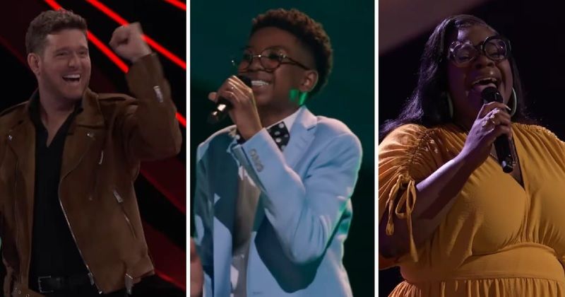Michael Bublé snags 14-year-old Broadway prodigy and powerhouse vocalist as he eyes a third 'Voice' win