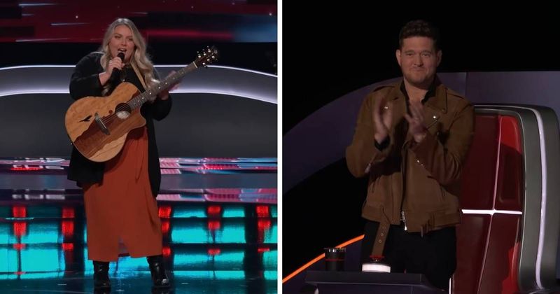 'The Voice' contestant stole the show with a song about the judges — and had us all clapping along