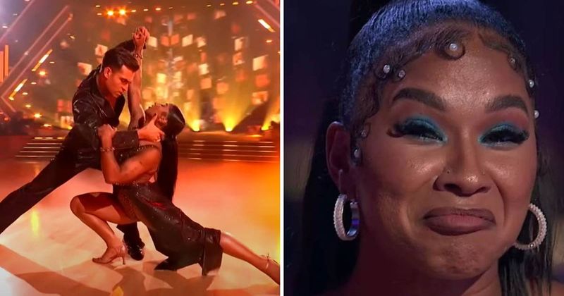 Jordan Chiles breaks down in tears after stellar ‘DWTS’ routine, and the reason will move you too