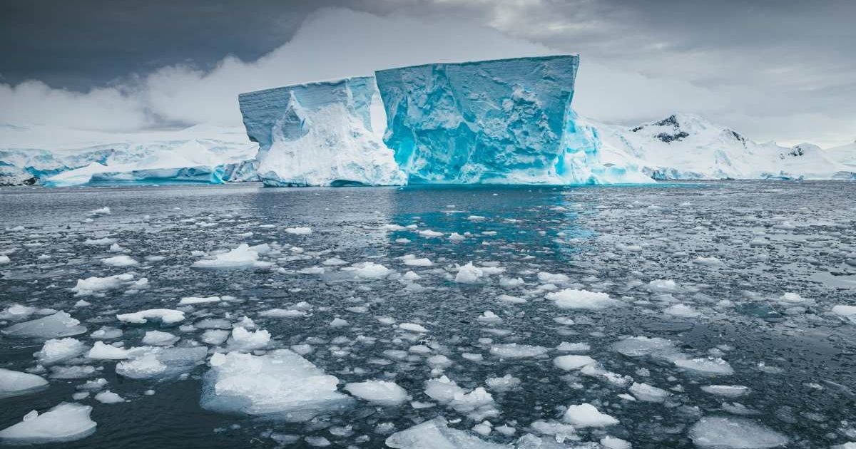 Iceberg sits still on a calm day in Antarctica. (Representative Cover Image Source: Getty Images | Photo by David Merron Photography)