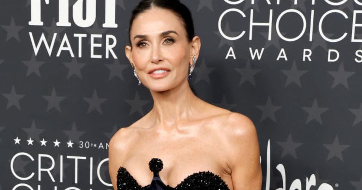 Demi Moore’s wild sci-fi satire ‘I Love Boosters’ drops first look — and a Holiday 2026 release is confirmed