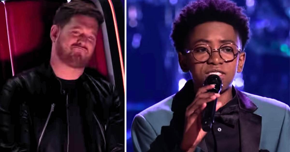 Michael Bublé makes 'The Voice' history with the first-ever mic drop for 14-year-old singer