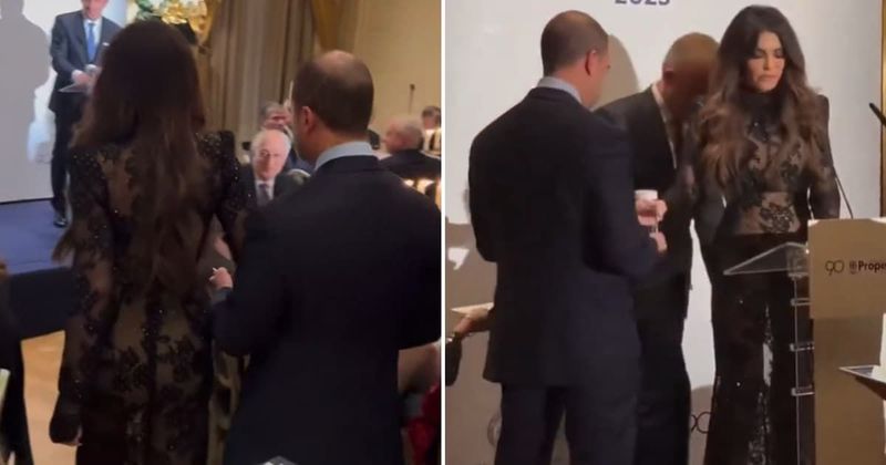 Kimberly Guilfoyle’s see-through gown at Greece Thanksgiving event sparks backlash