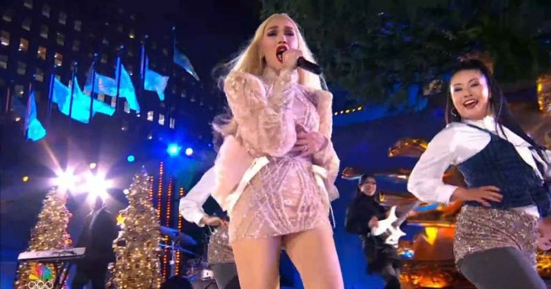 Gwen Stefani’s dress at Rockefeller Tree Lighting divides Internet