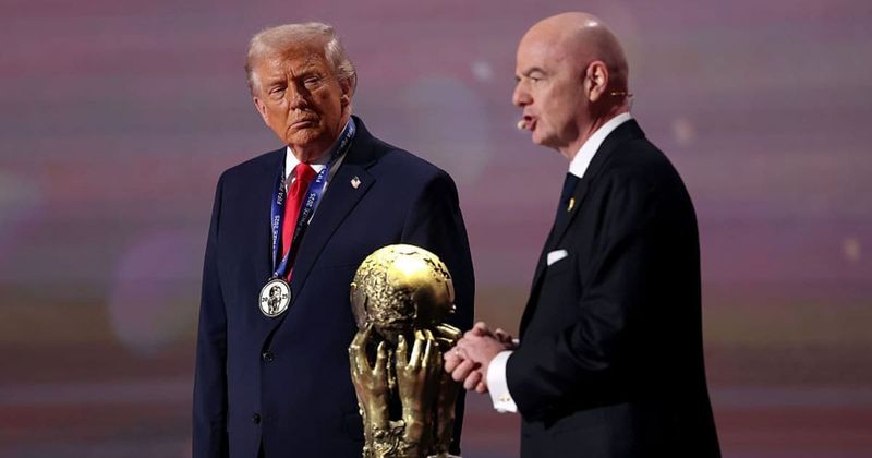 Trump receives first FIFA Peace Prize during World Cup draw, claims he ‘saved millions’