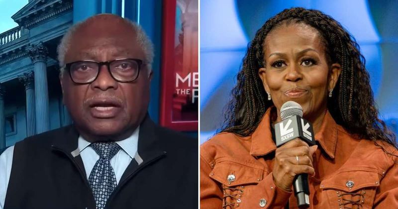 Jim Clyburn backs Michelle Obama's claims that America is 'not ready for a woman' president