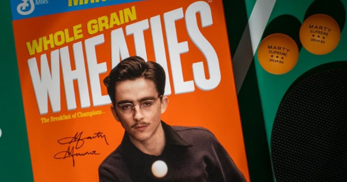 Wheaties drops a ‘Marty Supreme’ box — here’s how you can buy this year’s wildest movie tie-in