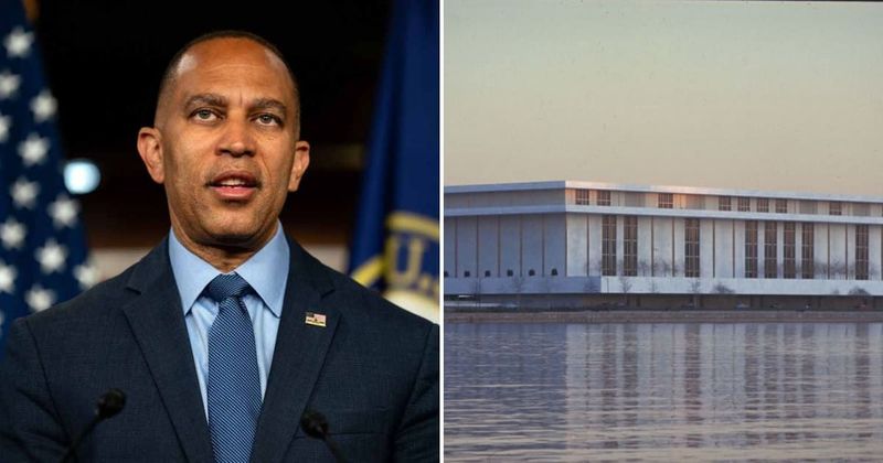 Hakeem Jeffries slams plan to rename Kennedy Center after Trump as illegal