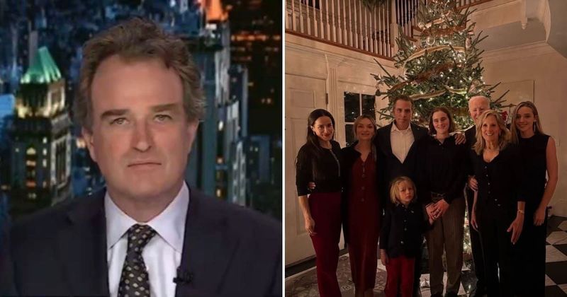 Charlie Hurt calls out Biden family's effort to make ex-POTUS 'disappear' with Christmas photo