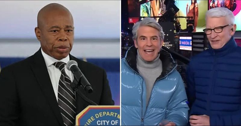 Eric Adams says Andy Cohen 'should seek help' after NYE on-air jab