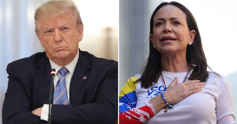 Trump expects to meet Venezuelan opposition leader María Corina Machado in US