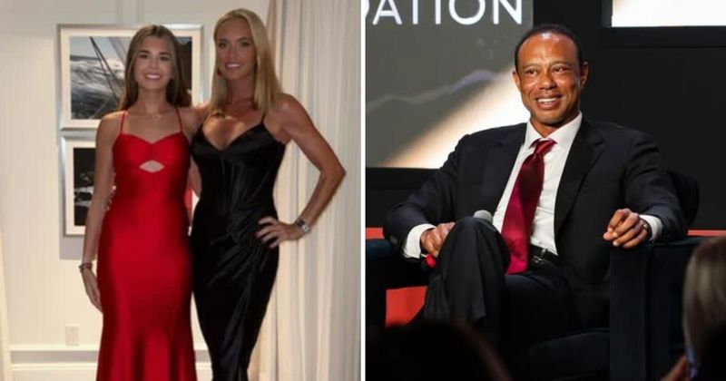 Vanessa and Kai Trump step out in style at Tiger Woods' 50th birthday celebration