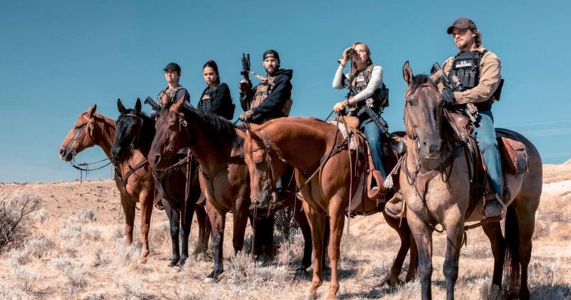 Luke Grimes' Kayce Dutton reunites with 'Yellowstone' co-stars in 'Marshals' latest photos