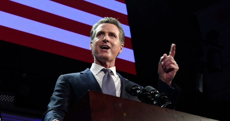 Gavin Newsom calls Trump a 'T-Rex', urges Europe to 'stand united'