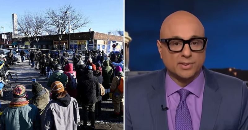 MS anchor Ali Velshi shocked by tear gas and clashes in Minneapolis following fatal shooting