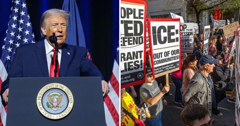 Trump’s immigration policy approval hits lowest point since White House return, poll shows