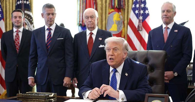 'You're a loud person': Trump snaps at ABC reporter over $10 billion IRS lawsuit