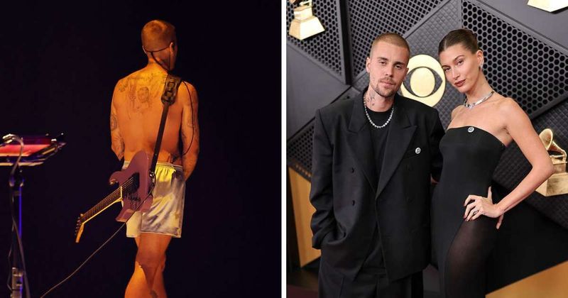 Justin Bieber debuts new back tattoo at Grammys and fans believe it’s of his wife Hailey