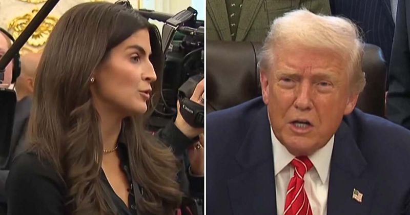 Trump bashes Kaitlan Collins as ‘worst reporter’ for badgering him over Epstein questions