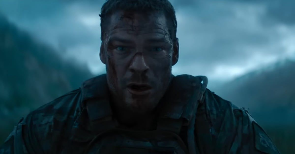 Explosive 'War Machine' trailer sees Ranger Alan Ritchson take on a otherworldly threat
