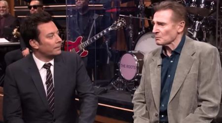 Liam Neeson goes full 'Real Housewives' in a scene-stealing 'RHOSLC' reenactment with Jimmy Fallon