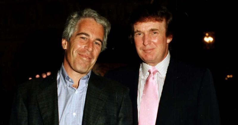 Fact Check: Is video showing Trump, Epstein at a social gathering with young girls real?