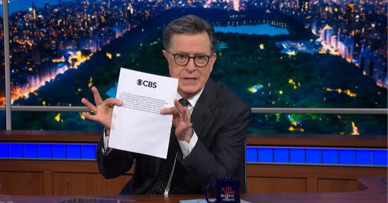 Colbert fires back at giant CBS over killed Talarico interview: 'Stand up to these bullies'