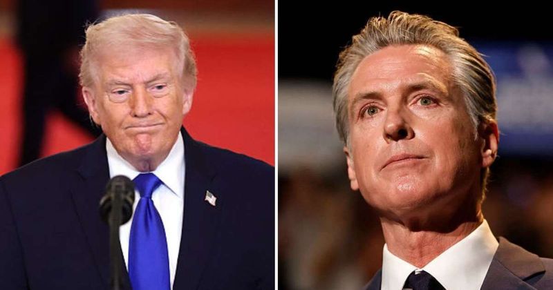 Trump mocks Gavin Newsom, claims he ‘dropped out’ of 2028 presidential race