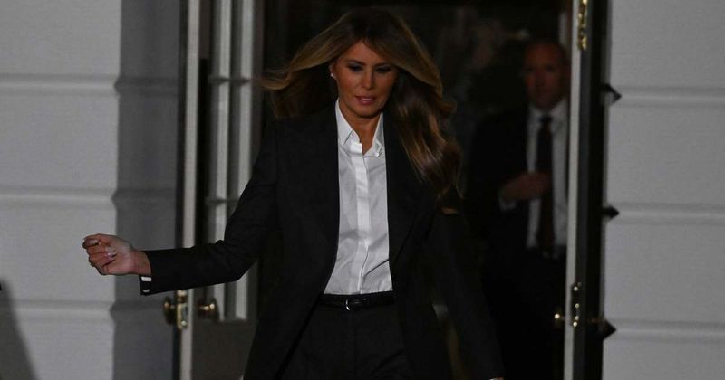 Melania Trump stuns in tailored Dolce & Gabbana suit at 2026 State of the Union